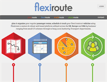 Tablet Screenshot of flexiroute.net